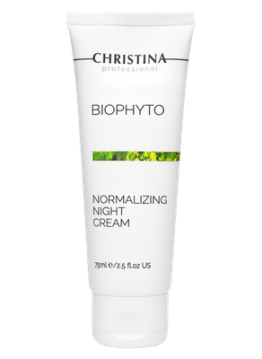 Bio Phyto Normalizing Night Cream CHRISTINA, 75 мл