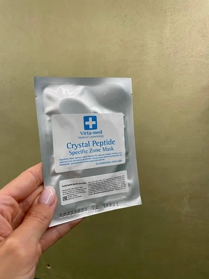 Патчи для кожи вокруг глаз Crystal Peptide Virta-med (Южная Корея) (1 пара)